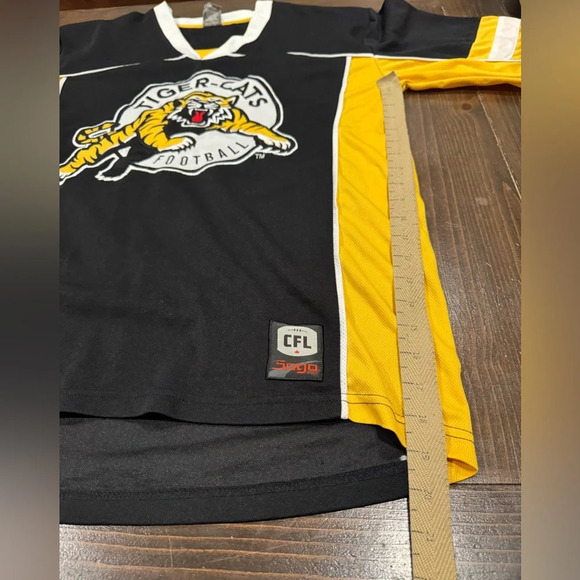 Hamilton Tiger Cats CFL Football Long Sleeve Jersey - Picture 8 of 8